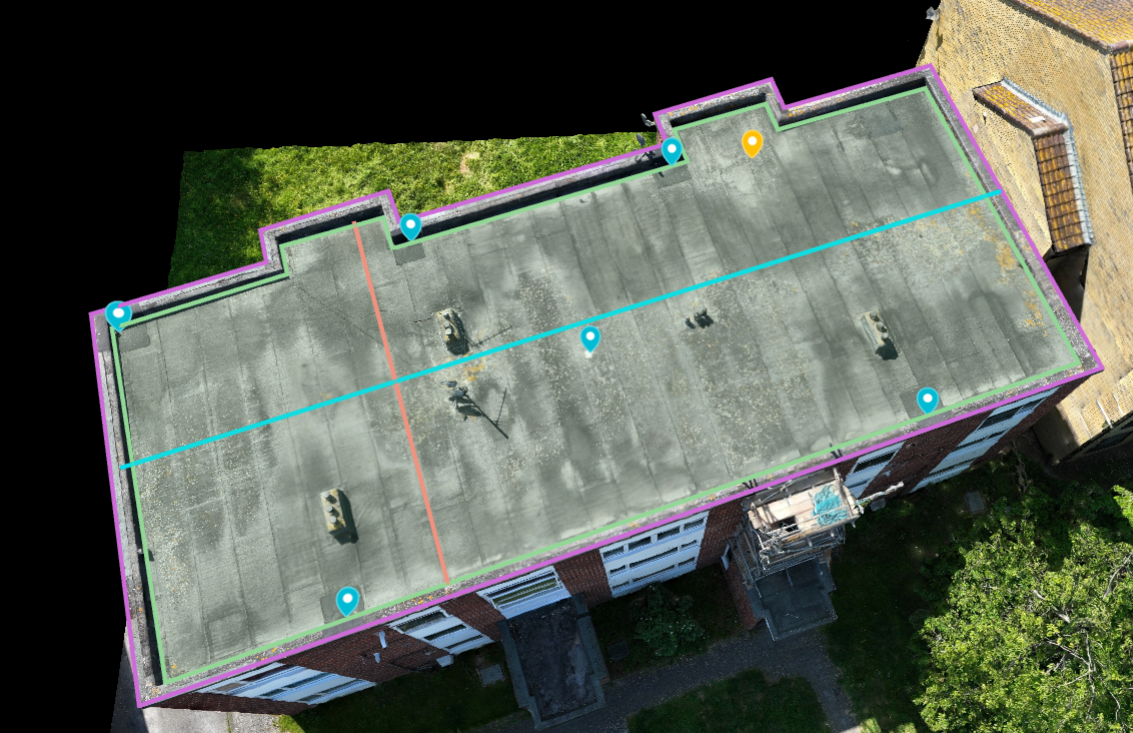 Commercial roofing work in Toledo, OH