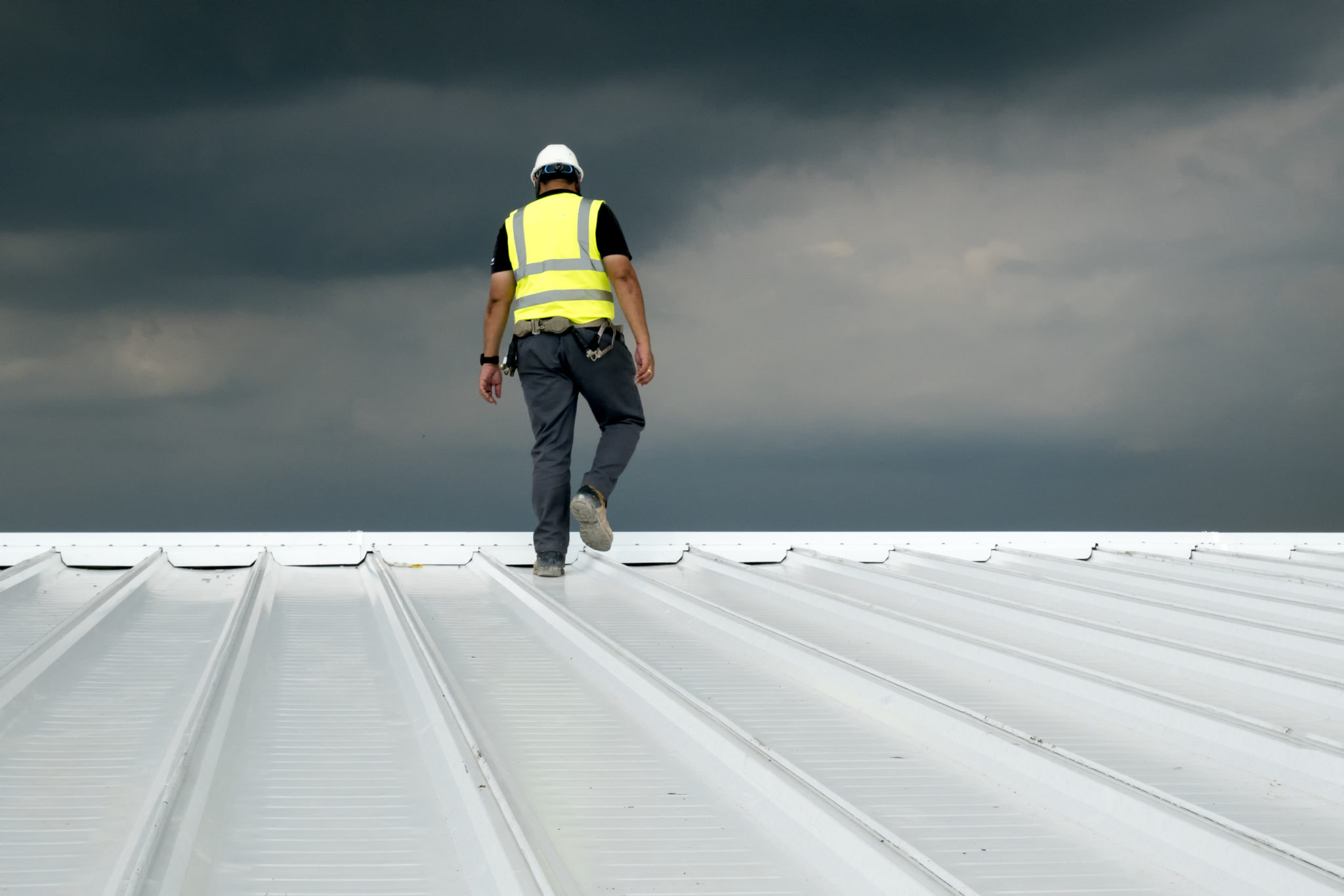 Commercial roofing work in Toledo, OH