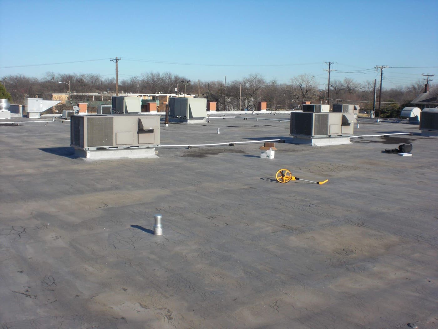 Commercial roofing work in Toledo, OH