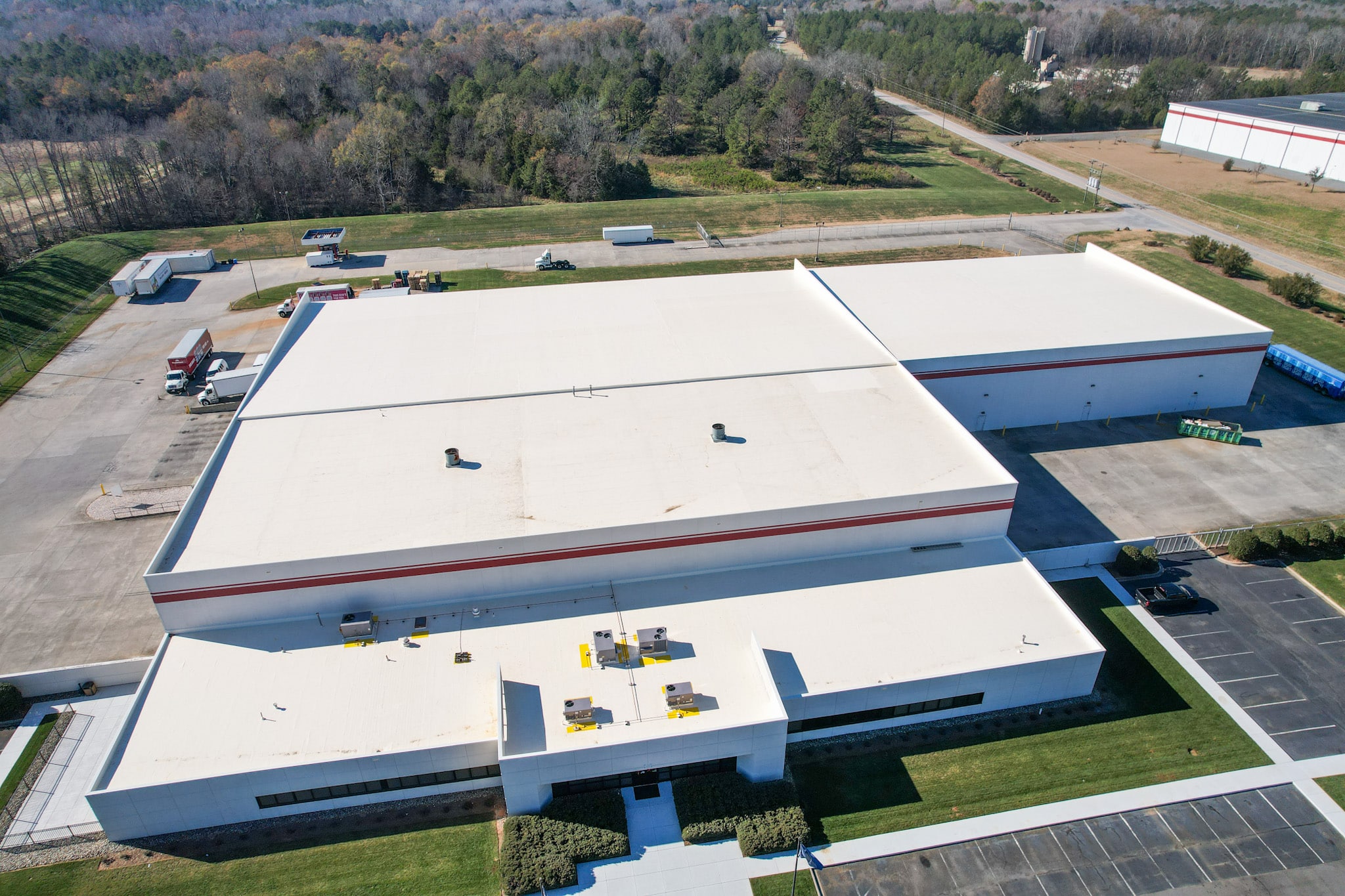 Commercial roofing work in Toledo, OH