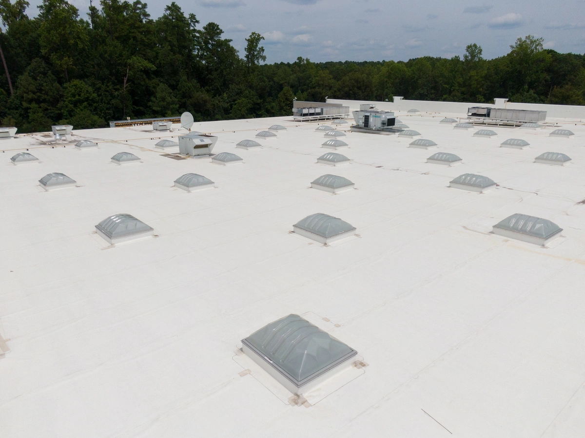 Commercial roofing work in Toledo, OH