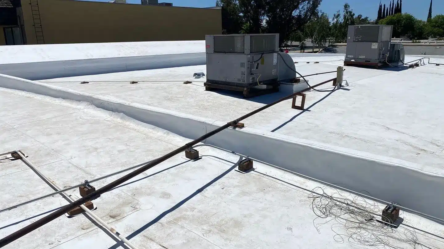 Commercial roofing work in Toledo, OH