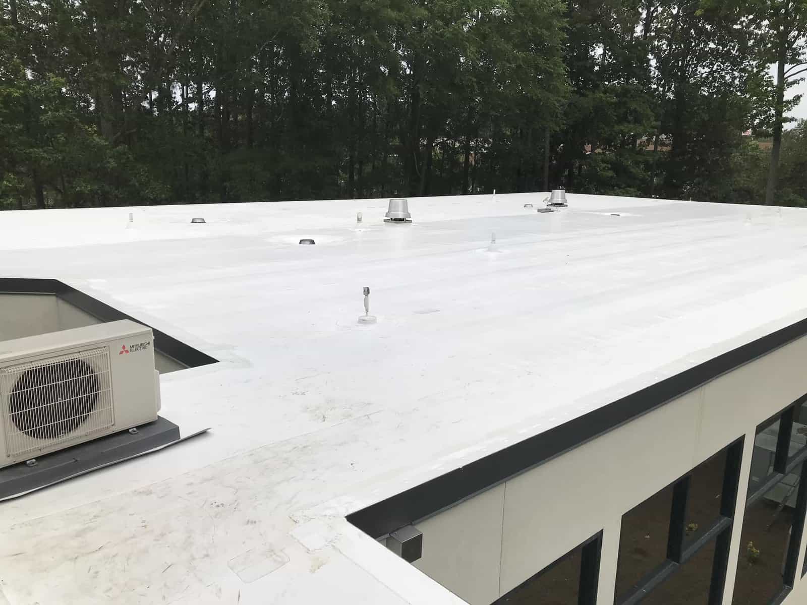 Commercial roofing work in Toledo, OH