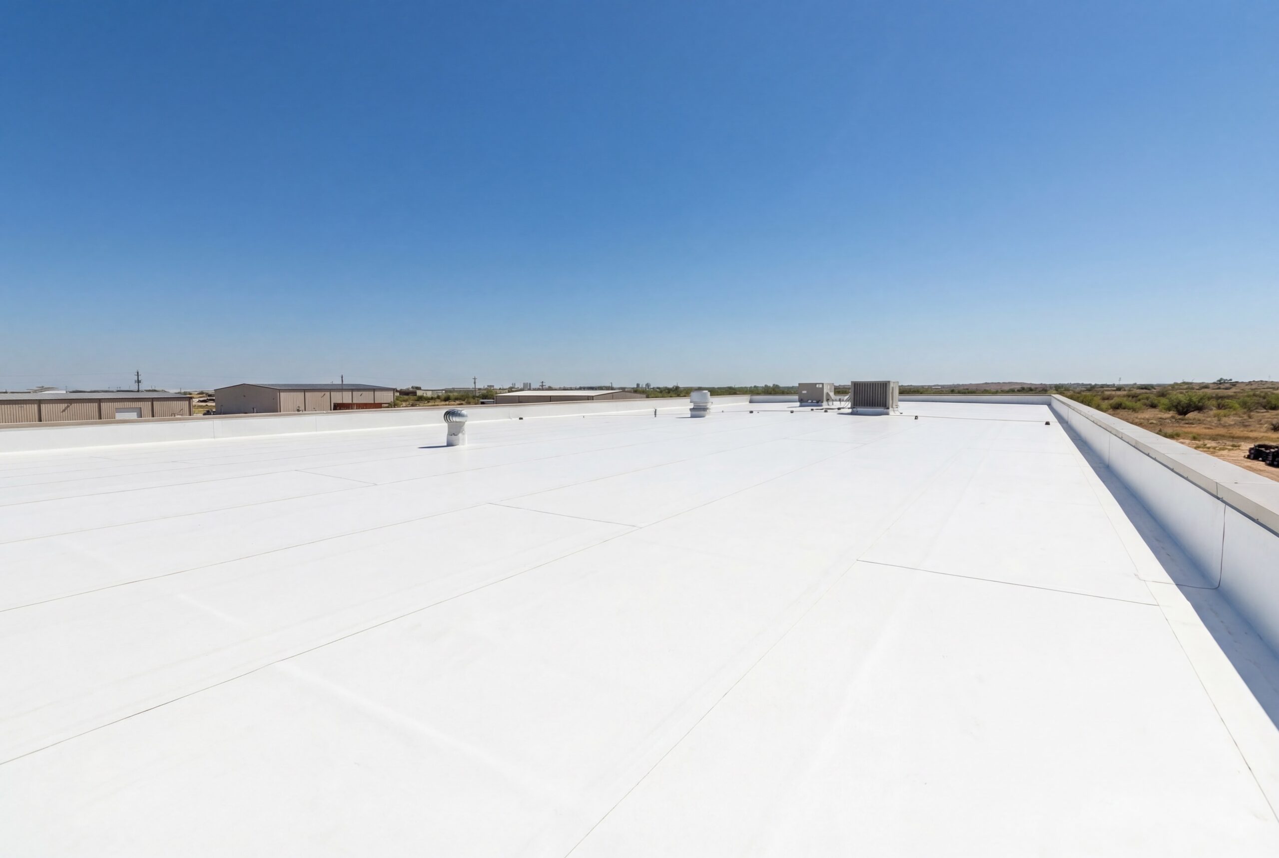 Commercial roofing work in Toledo, OH