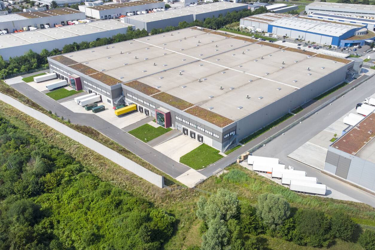 Commercial roofing work in Toledo, OH