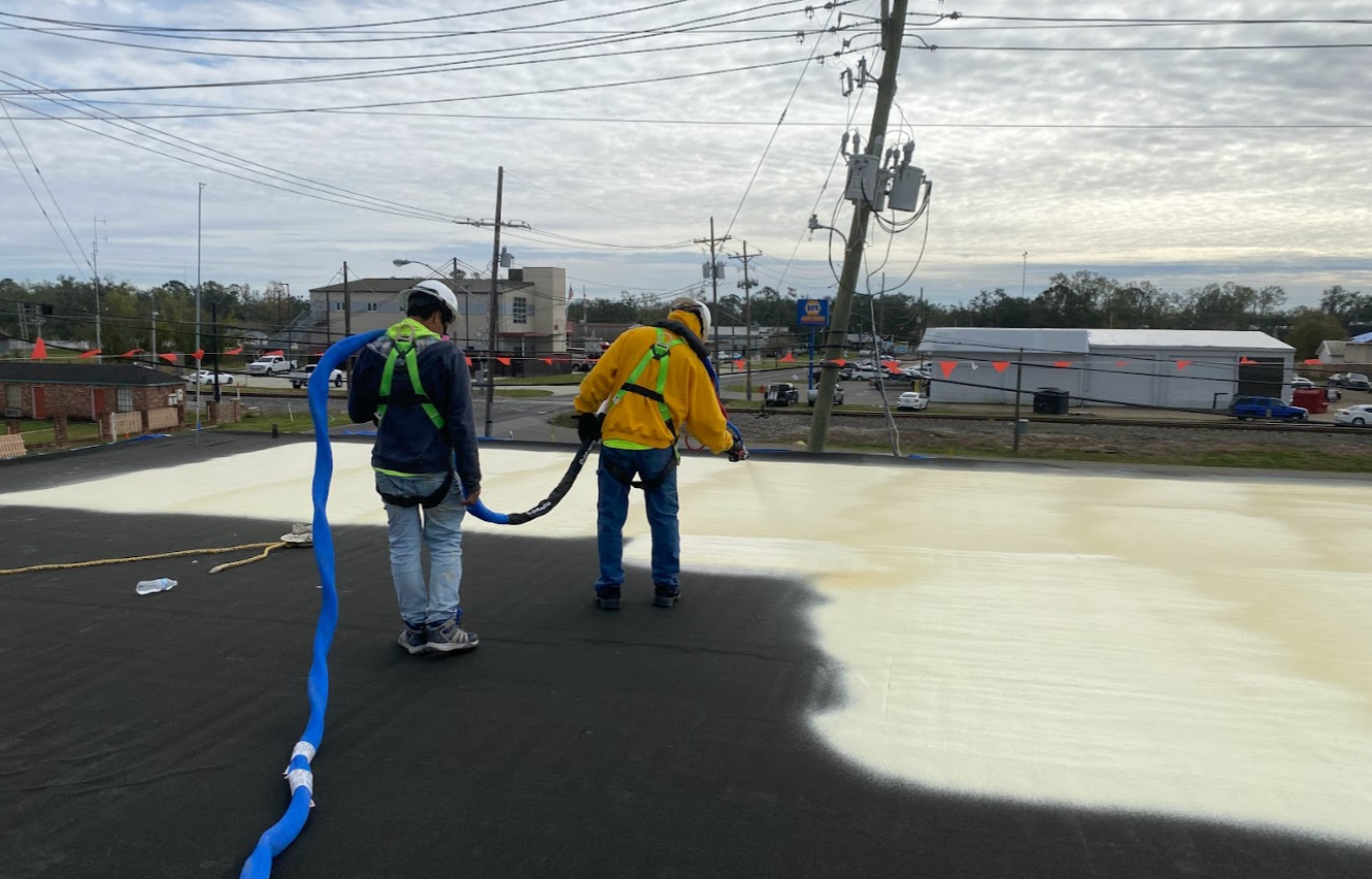 Commercial roofing work in Toledo, OH
