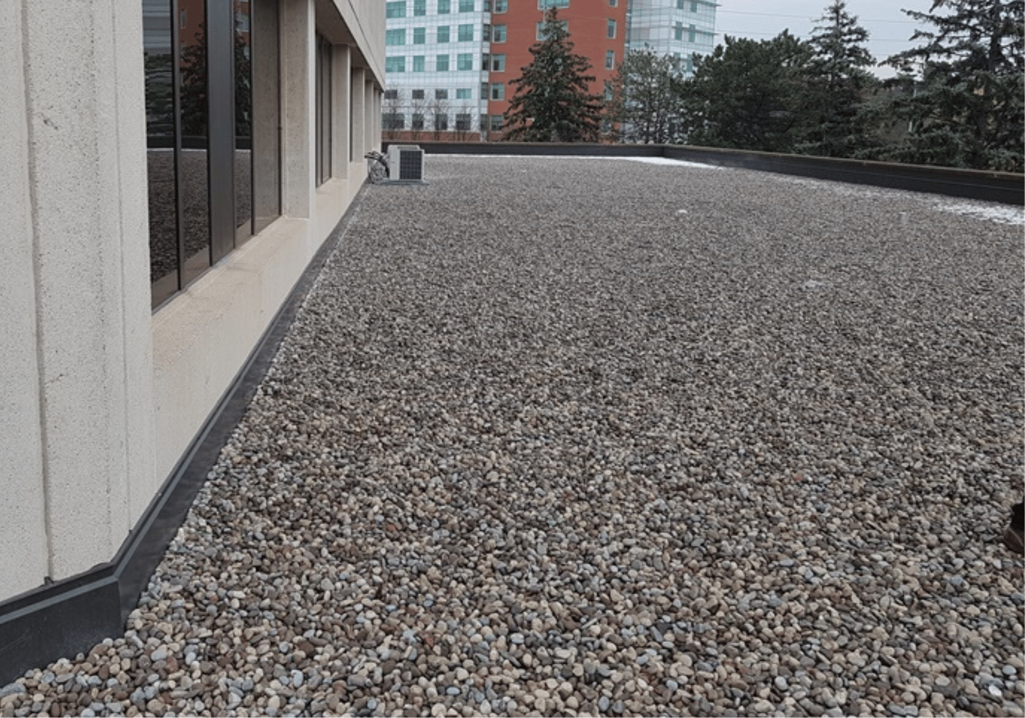 Commercial roofing work in Toledo, OH