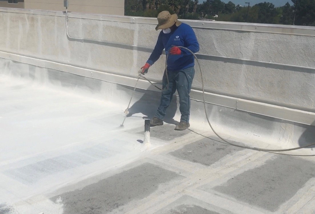 Commercial roofing work in Toledo, OH